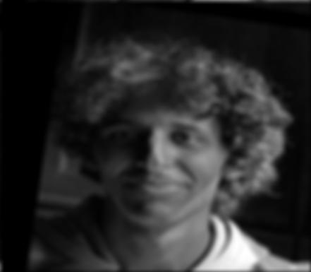 Fourier Transform of Low-Pass Luca (Grayscale)