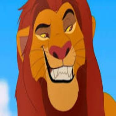 Mufasa Smiling