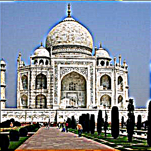 Sharpened Image Alpha=5